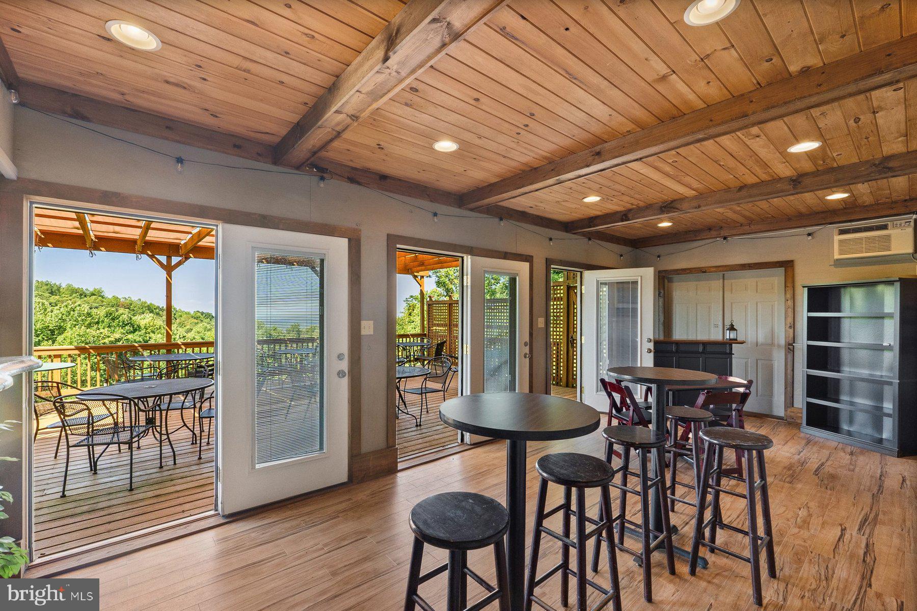 18035 Raven Rocks Road Bluemont, VA 20135 - Photo 58 of 68 The club room with French door to the deck