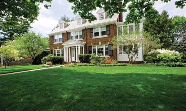15 Wamesit Road Waban, MA 02468 - Photo 1 of 1 a front view of house with yard and green space