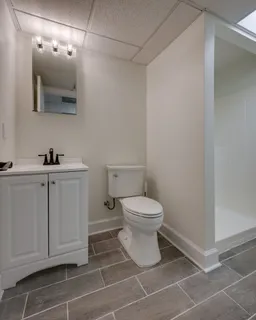 a view of a golf course with a lake