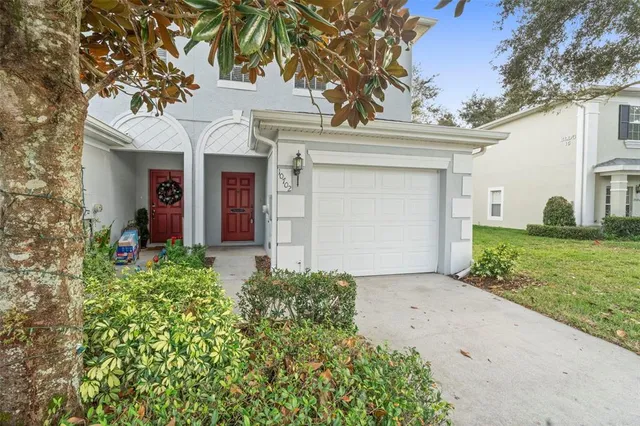 a view of front door