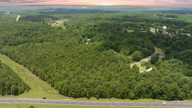 a view of a yard with an outdoor space