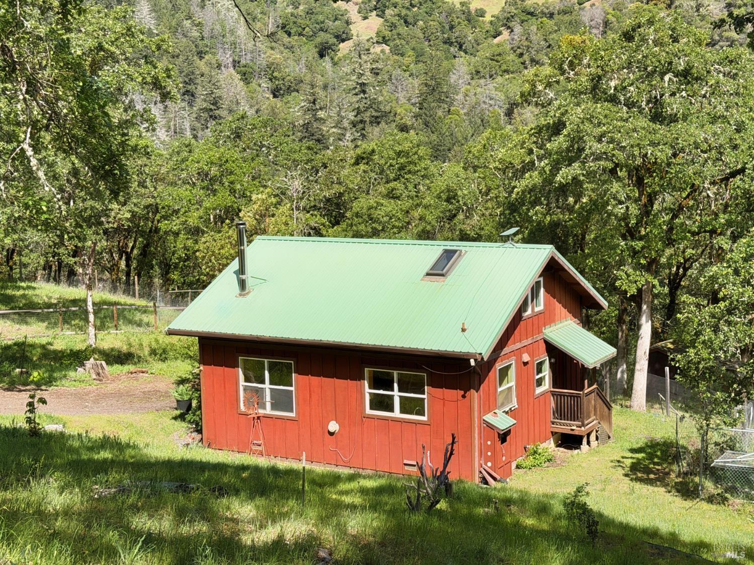 2501 Main Ranch Road Redwood Valley, CA 95470 - Photo 15 of 57 an aerial view of a house