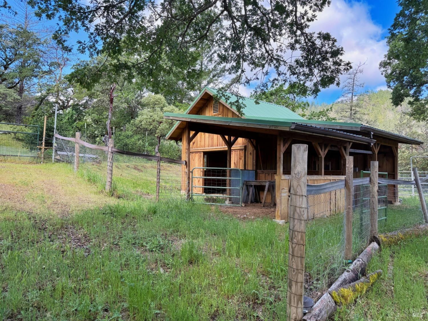 2501 Main Ranch Road Redwood Valley, CA 95470 - Photo 47 of 57 front view of a house with a yard
