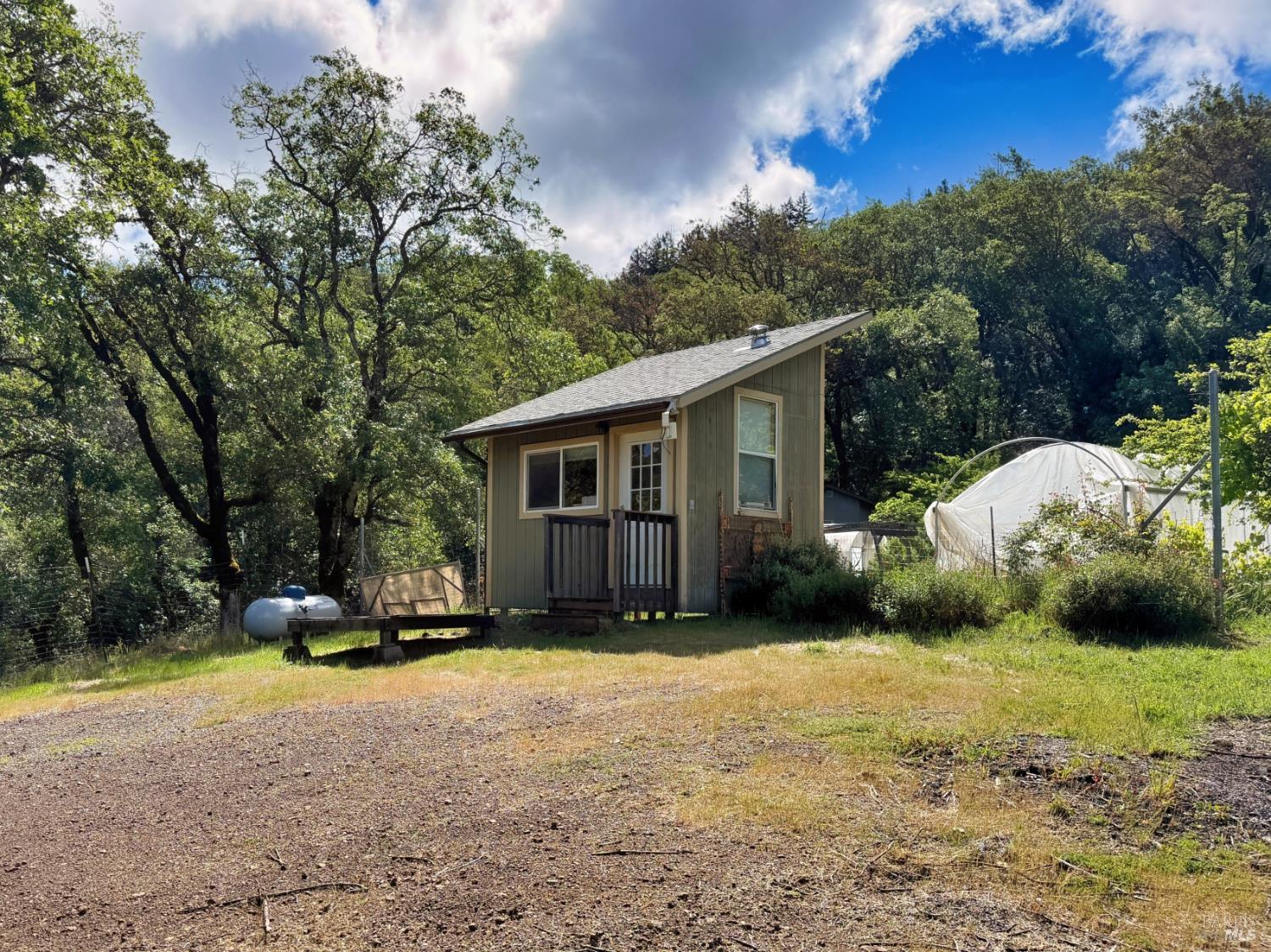 2501 Main Ranch Road Redwood Valley, CA 95470 - Photo 54 of 57 a view of a house with backyard