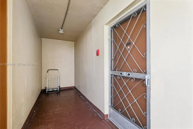 a view of an entryway