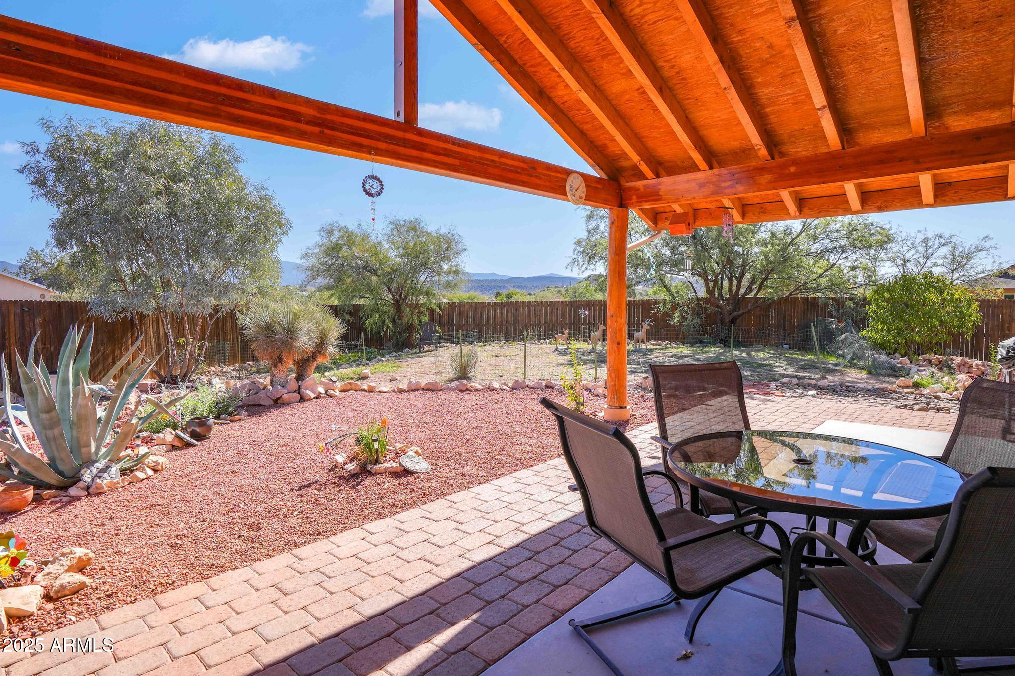 5775 North Kramer Drive Rimrock, AZ 86335 - Photo 26 of 33 a view of yard with patio
