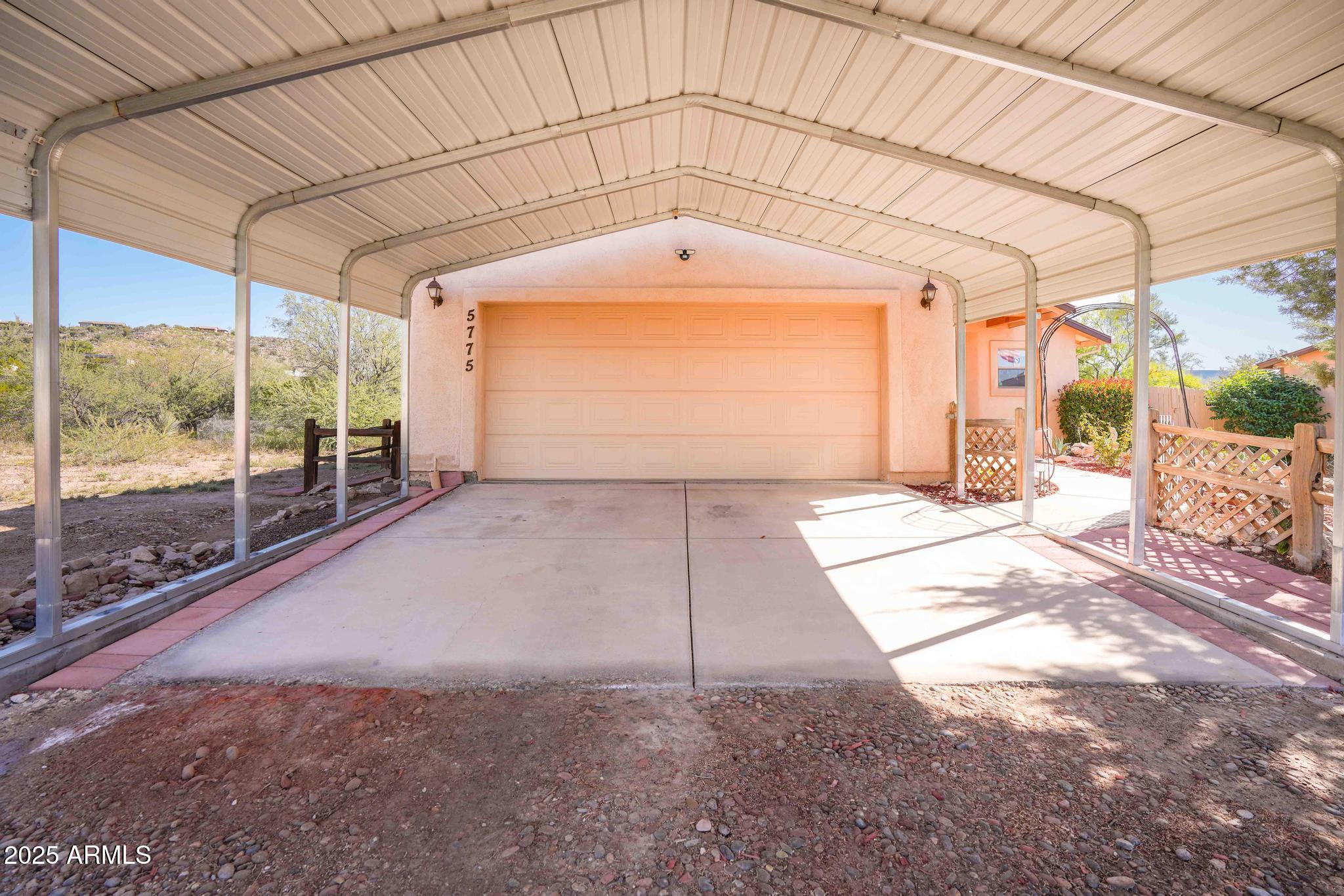 5775 North Kramer Drive Rimrock, AZ 86335 - Photo 32 of 33 a view of a porch with a backyard