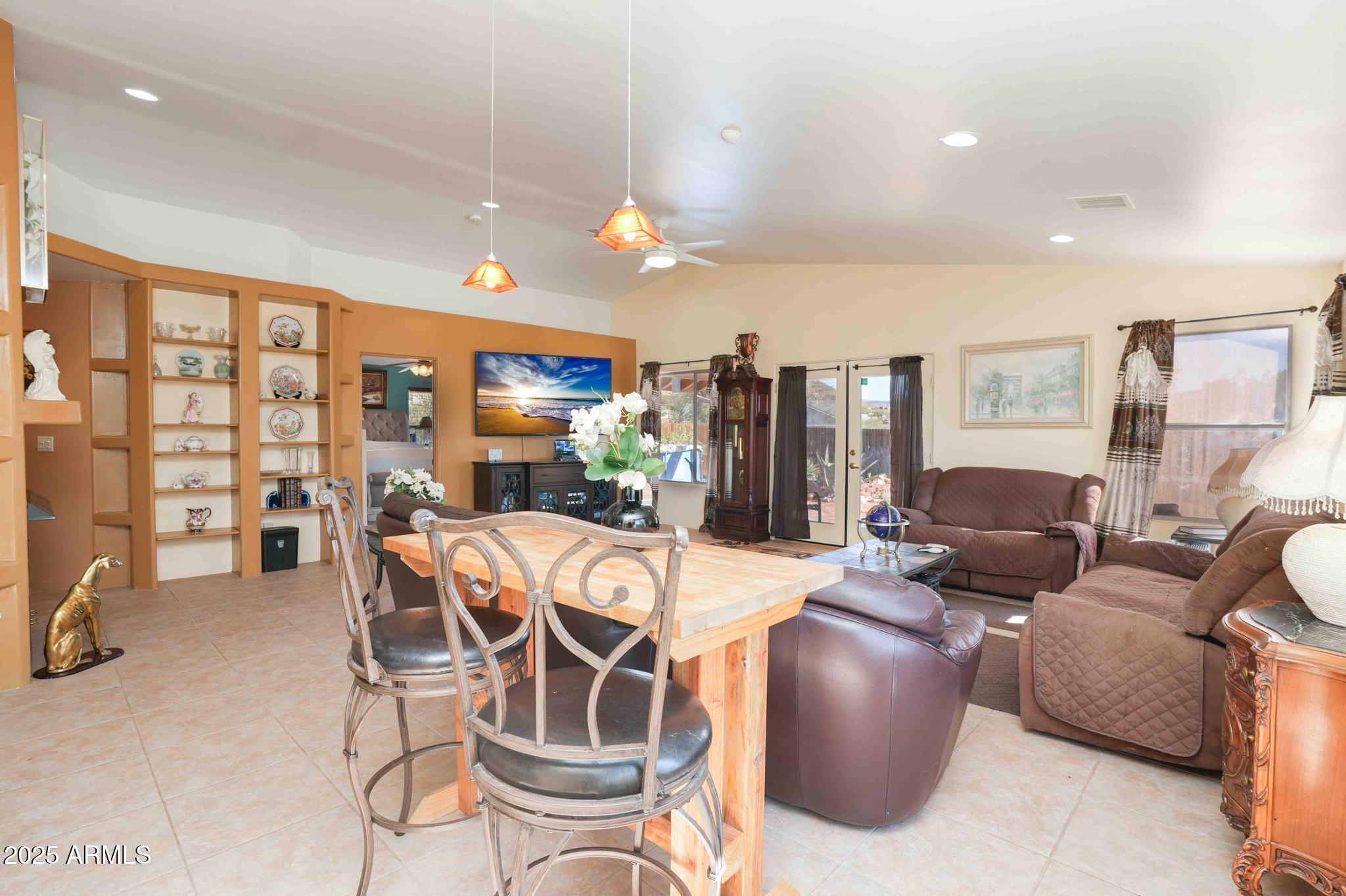 5775 North Kramer Drive Rimrock, AZ 86335 - Photo 5 of 33 a living room with furniture and a large window