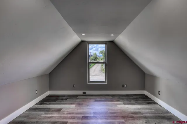 a view of a window in an empty room