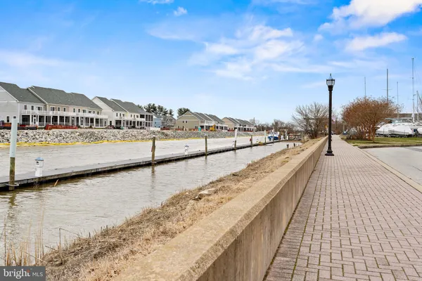 a view of ocean with a lake