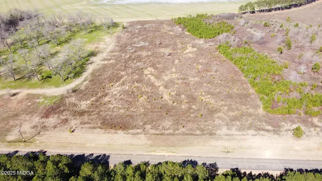 a view of beach and ocean