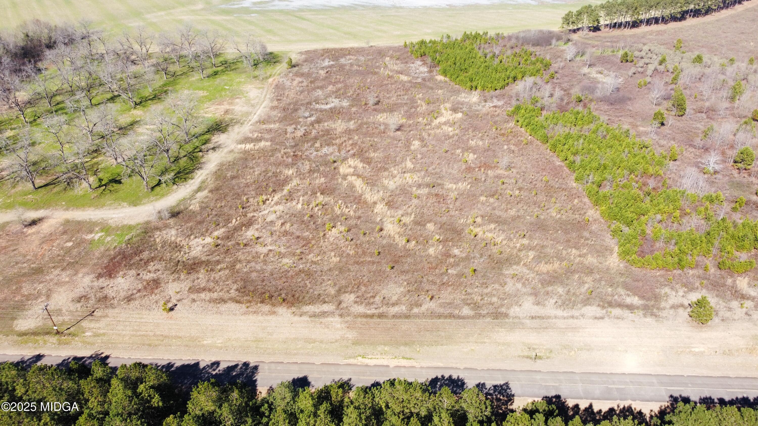a view of beach and ocean