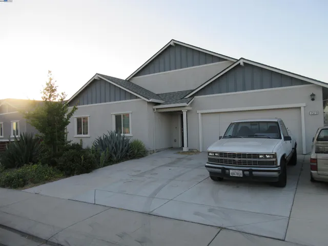a car parked in front of house