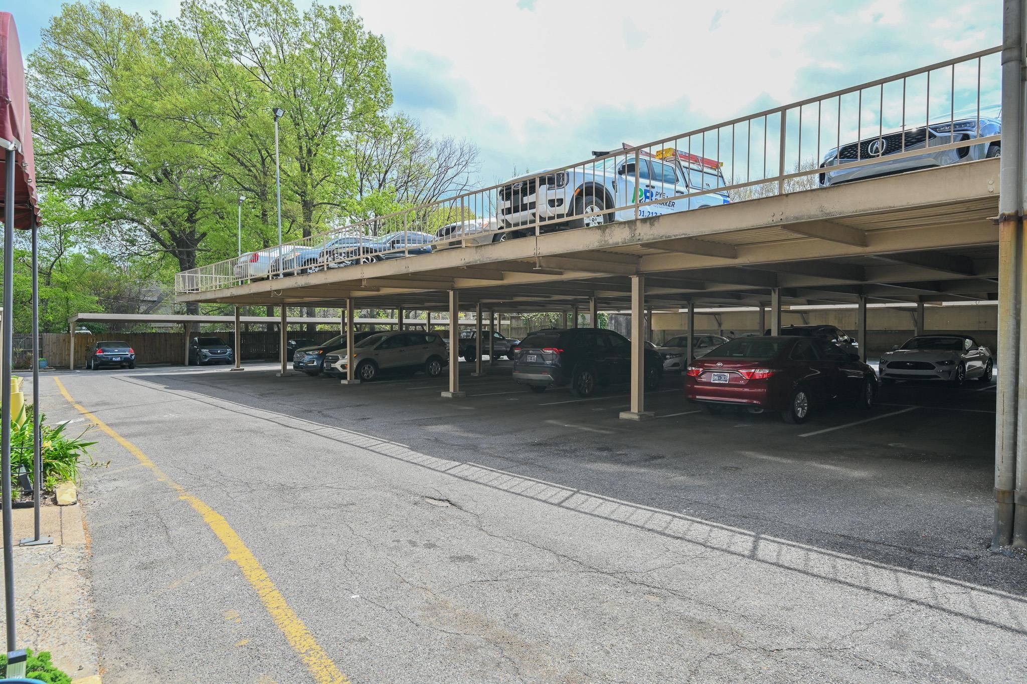 2277 Union Avenue, Unit 408 Memphis, TN 38104 - Photo 27 of 31 a view of a car garage