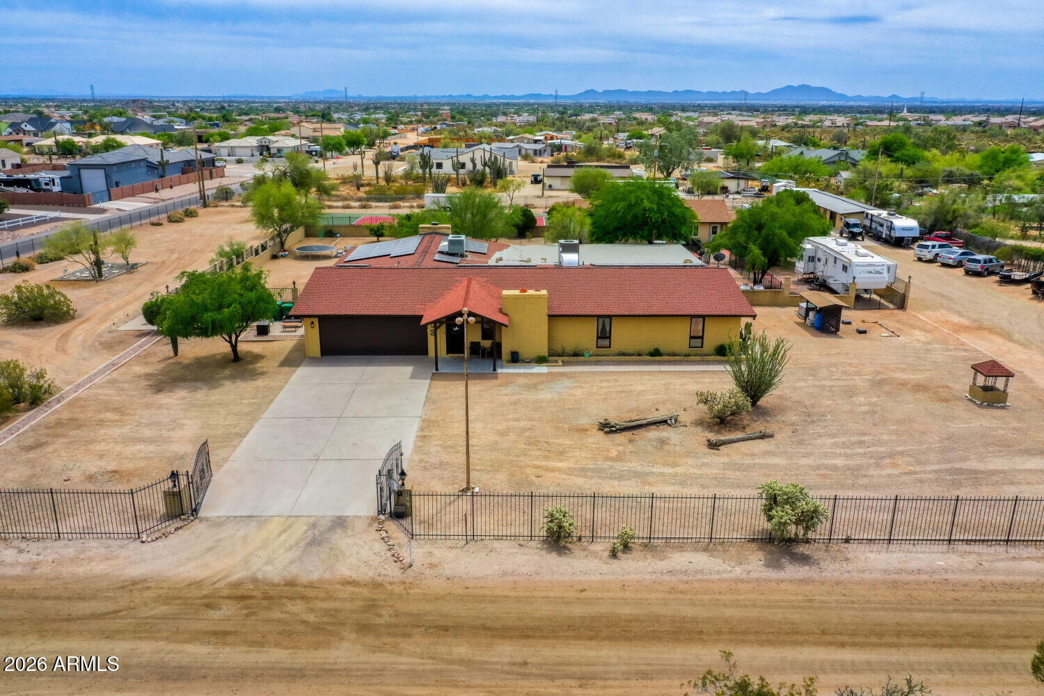 10226 East Iris Road Mesa, AZ 85207 - Photo 2 of 53 Property Aerial View