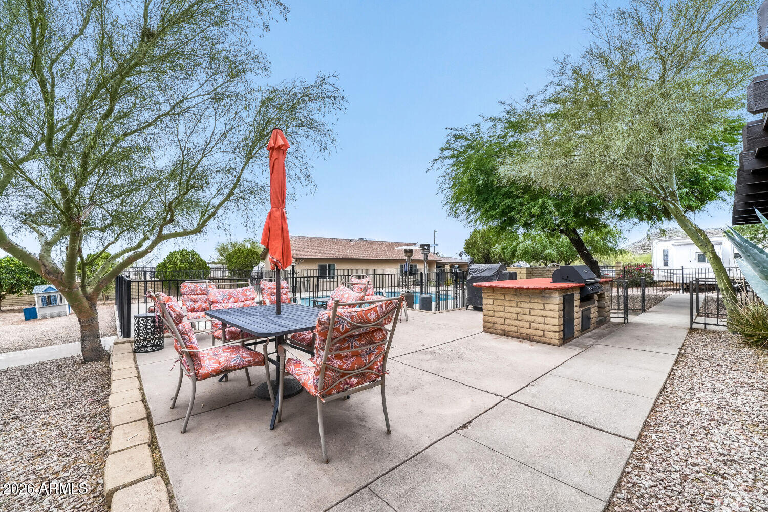 10226 East Iris Road Mesa, AZ 85207 - Photo 35 of 53 BBQ/Dining area
