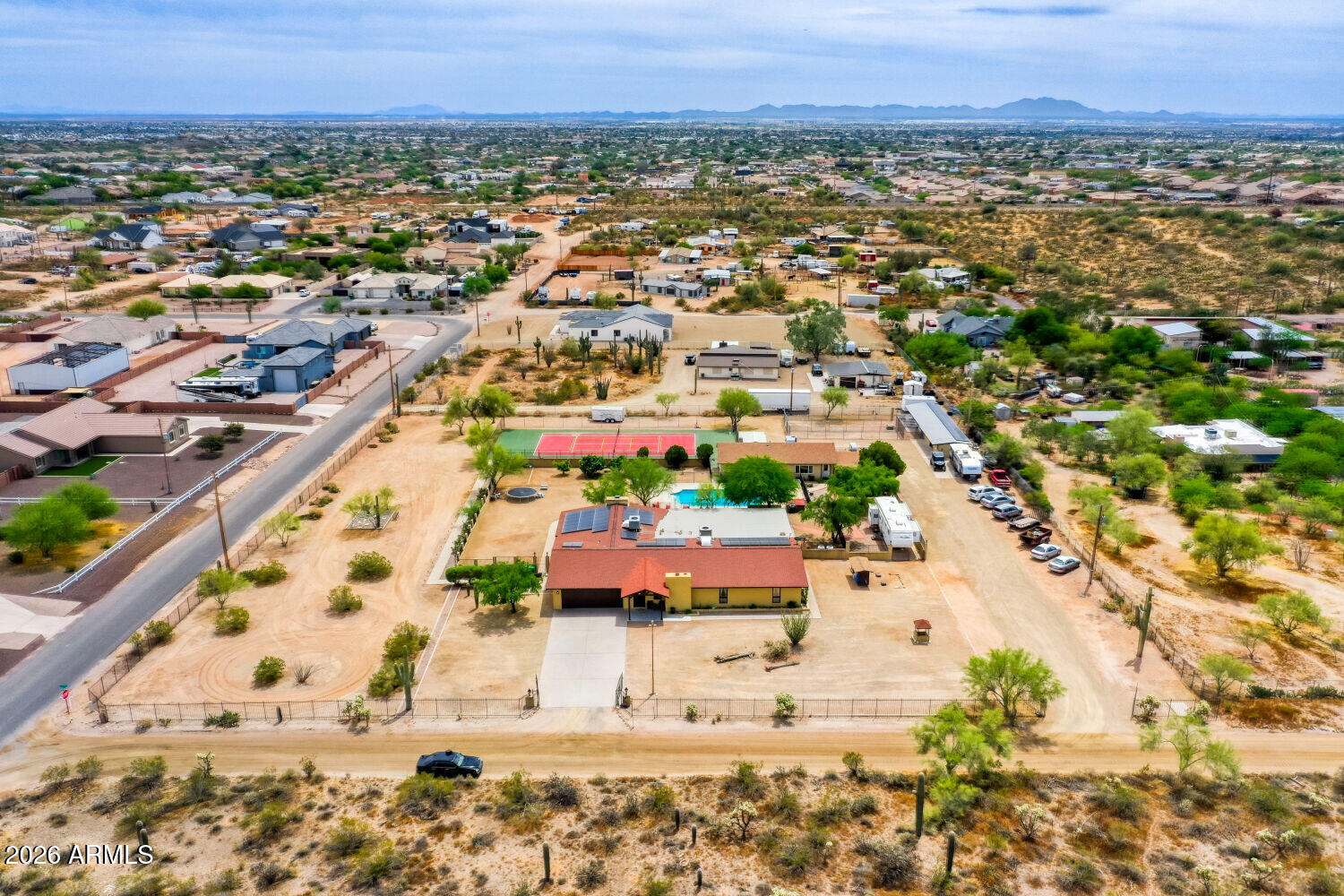 10226 East Iris Road Mesa, AZ 85207 - Photo 42 of 53 Aerial View