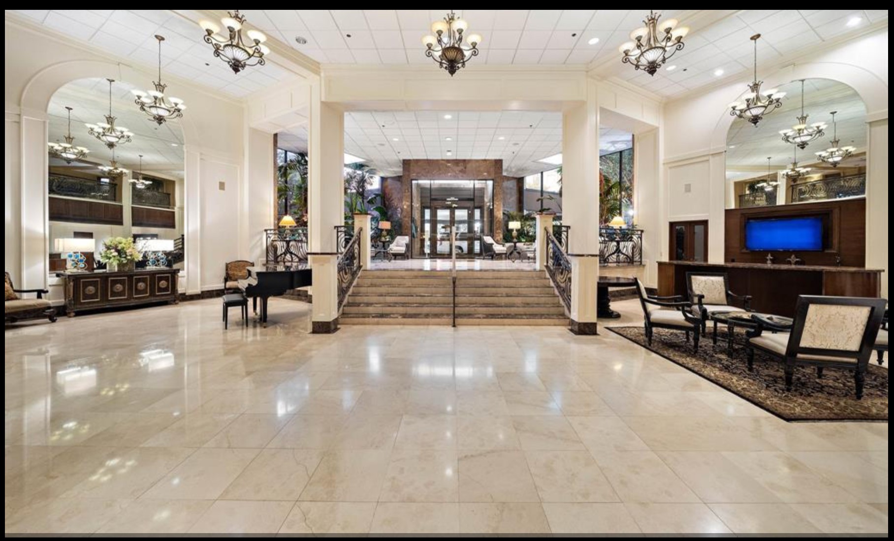 3525 Sage Road, Unit 201 Houston, TX 77056 - Photo 2 of 11 Enter in the concierge area of the building.