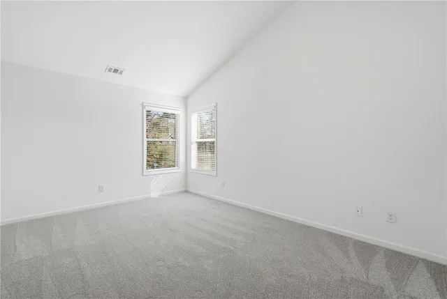 a view of empty room