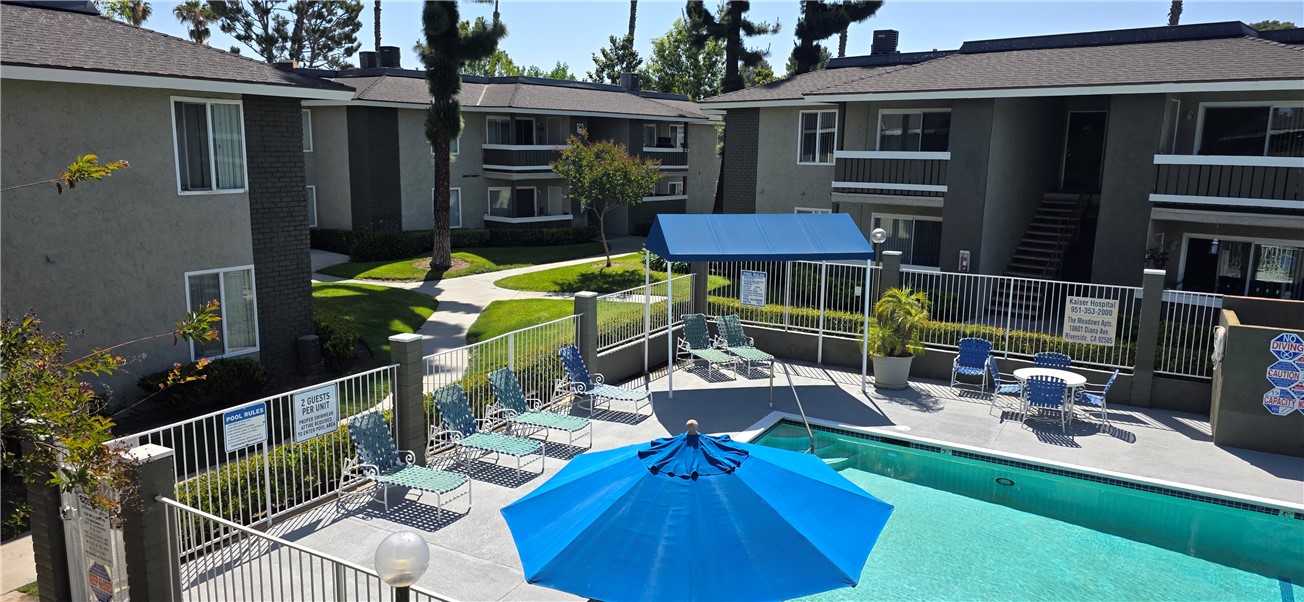 10601 Diana Avenue, Unit 408 Riverside, CA 92505 - Photo 6 of 10 a view of house with outdoor seating