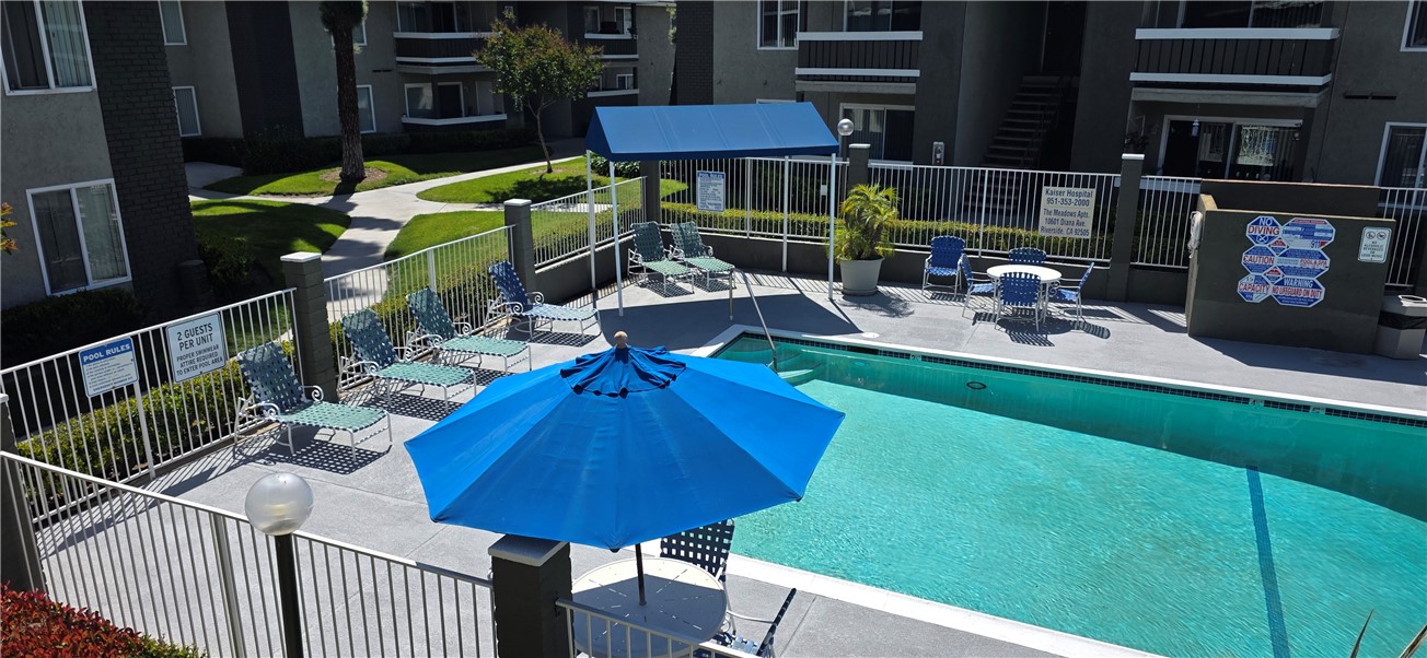 10601 Diana Avenue, Unit 408 Riverside, CA 92505 - Photo 10 of 10 a view of yard from deck having patio