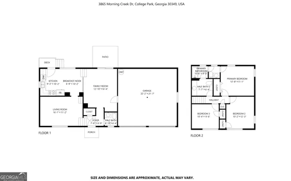 $1,795 | 3865 Morning Creek Drive, South Fulton, GA 30349