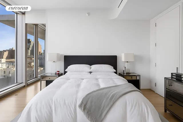 a view of a glass door with a balcony