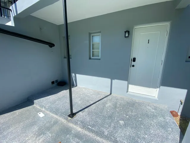 a view of a hallway view