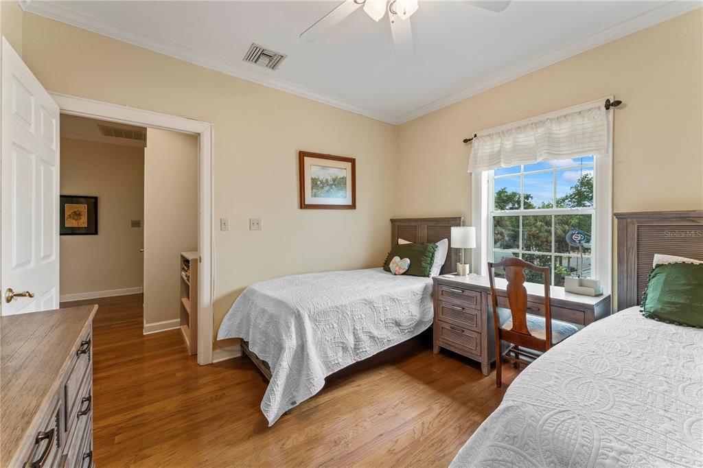 3011 West Mason Street, Unit B Tampa, FL 33629 - Photo 27 of 42 a bedroom with a bed and a large window