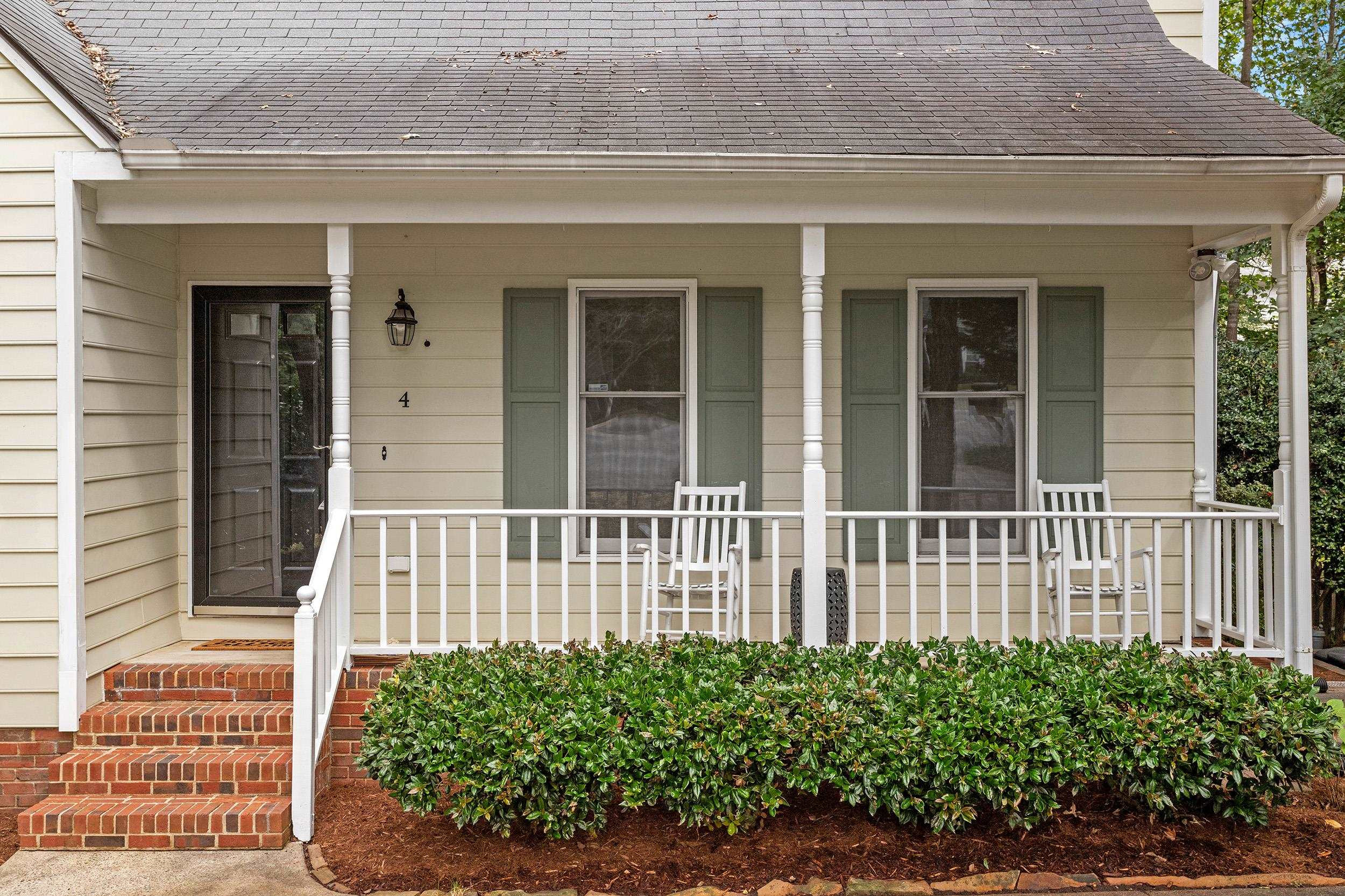 4 Hitching Rack Court Durham, NC 27713 - Photo 11 of 38 a view of a house with a porch