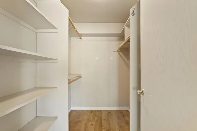 a view of walk in closet