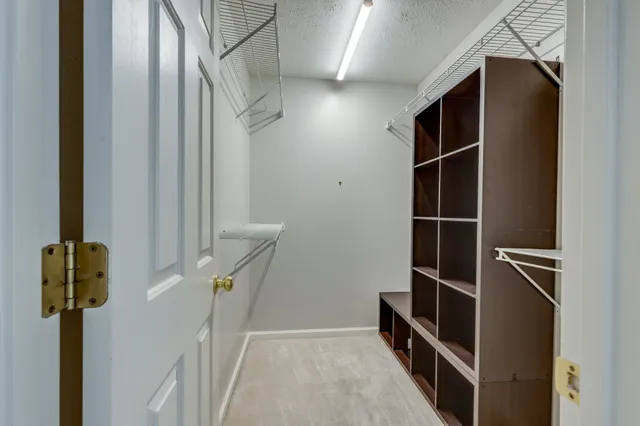 a view of walk in closet