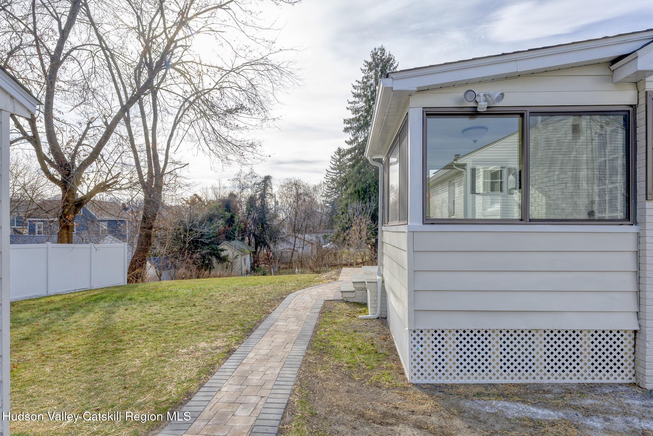 64 1st Avenue Kingston, NY 12401 - Photo 35 of 37 a view of a house with a yard