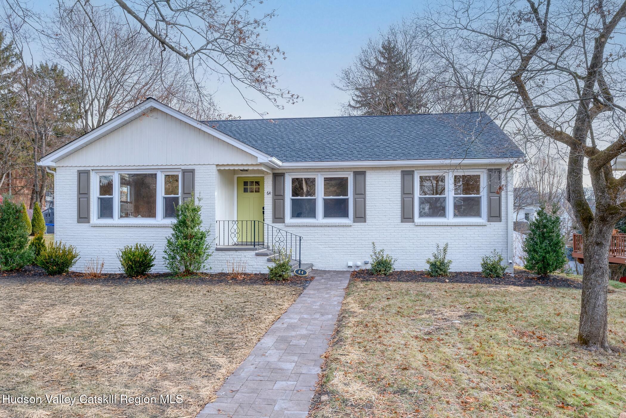 64 1st Avenue Kingston, NY 12401 - Photo 37 of 37 a front view of a house with garden