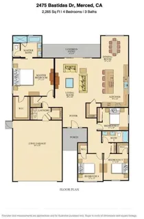 $528,000 | 2475 Bastidas Drive, Merced, CA 95340