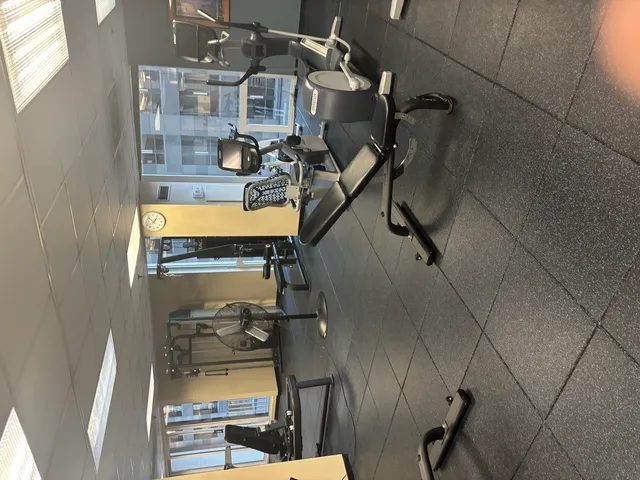 a view of balcony with wooden floor