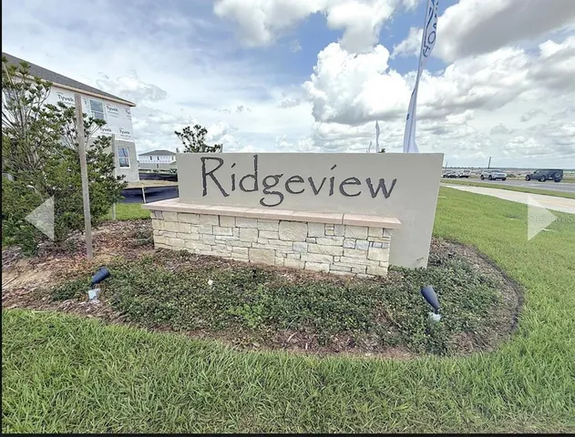 a view of a sign board