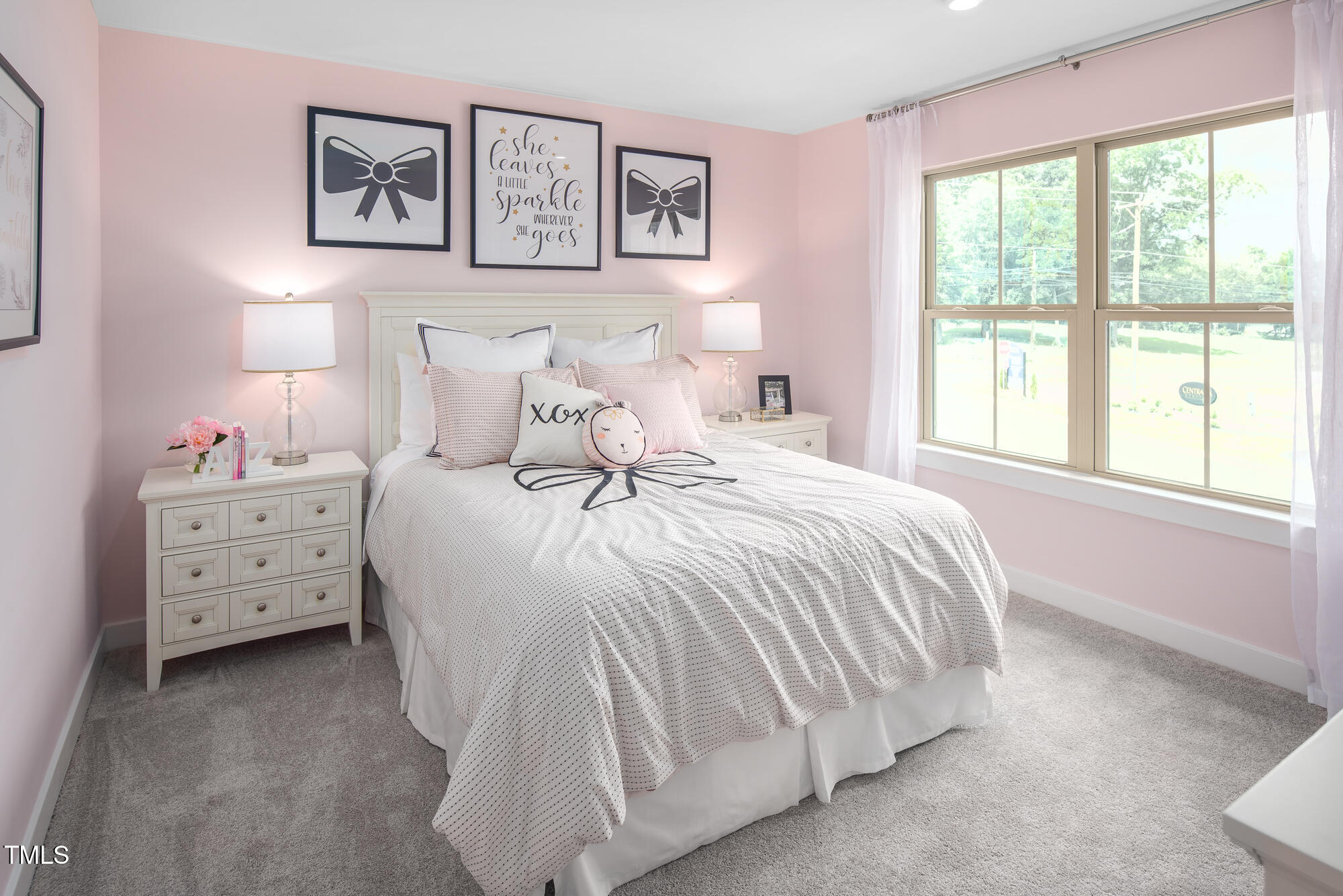 812 Walker Rdg Way Willow Spring, NC 27592 - Photo 21 of 23 a bedroom with a bed and a window