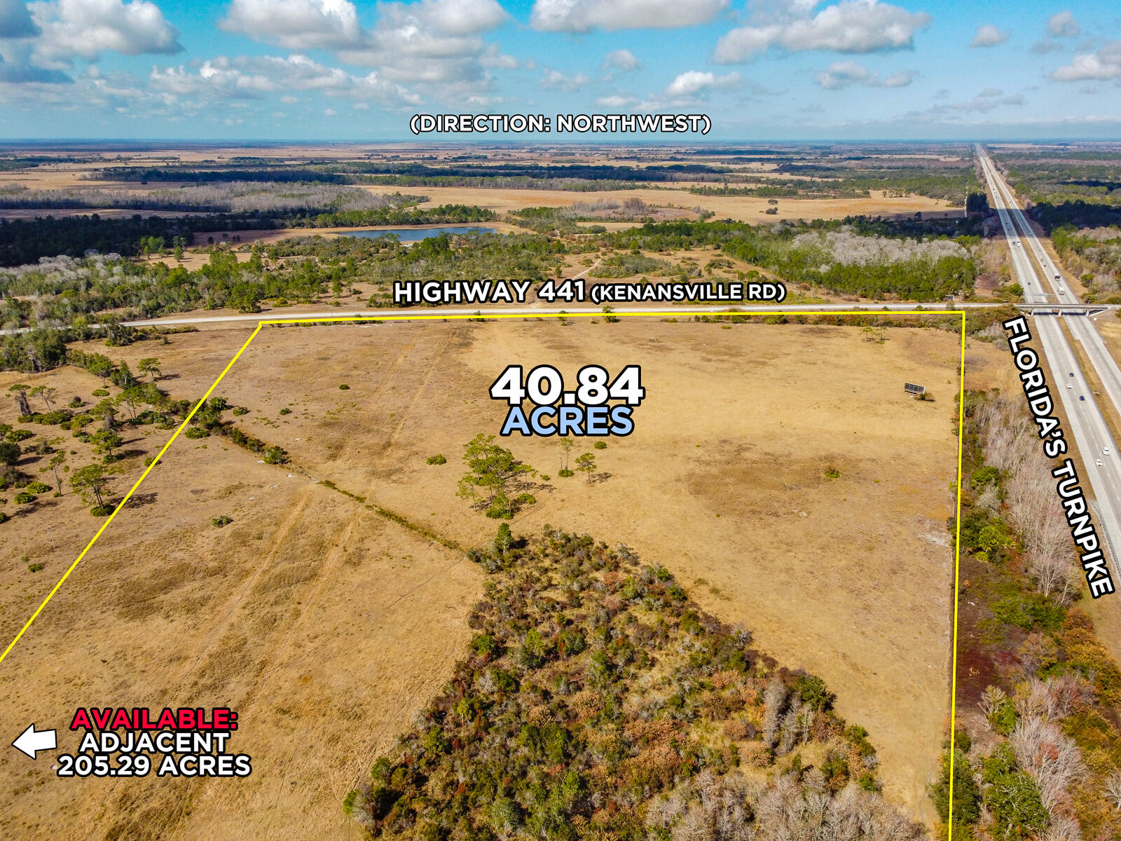 5001 South Kenansville Road Okeechobee, FL 34972 - Photo 3 of 22 03-Aerial