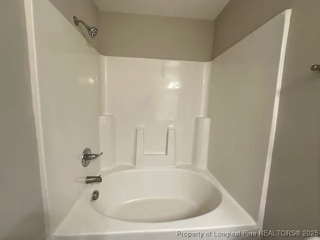 a bathroom with a tub