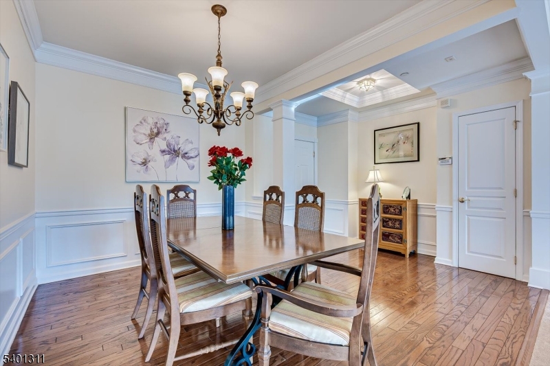 3108 Chesterwood Way Somerset, NJ 08873 - Photo 5 of 41 a view of a dining room with furniture and wooden floor