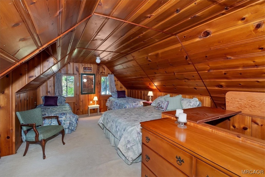 620 Cedar Lane Twin Peaks, CA 92391 - Photo 21 of 31 a roof deck with couches and wooden fence