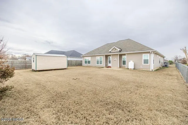 a house with a outdoor space