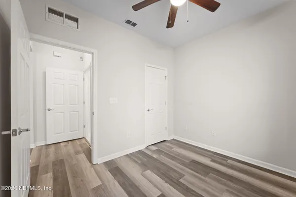 wooden floor in an empty room