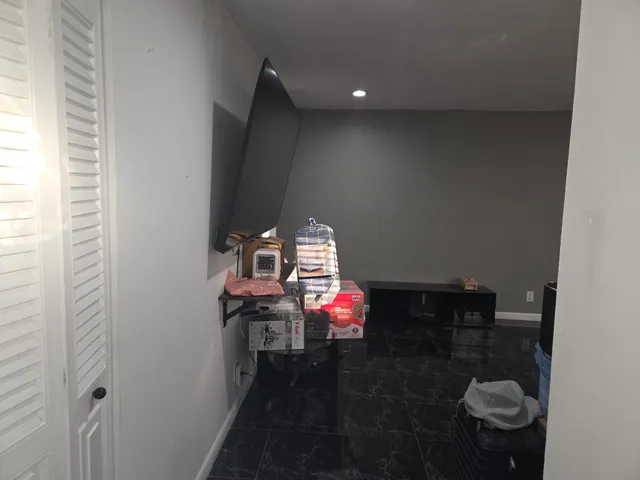 a bathroom with a toilet