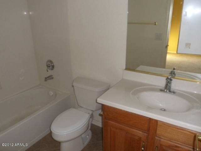 3469 East Cabazon Court Gilbert, AZ 85297 - Photo 12 of 25 a bathroom with a sink a toilet and shower