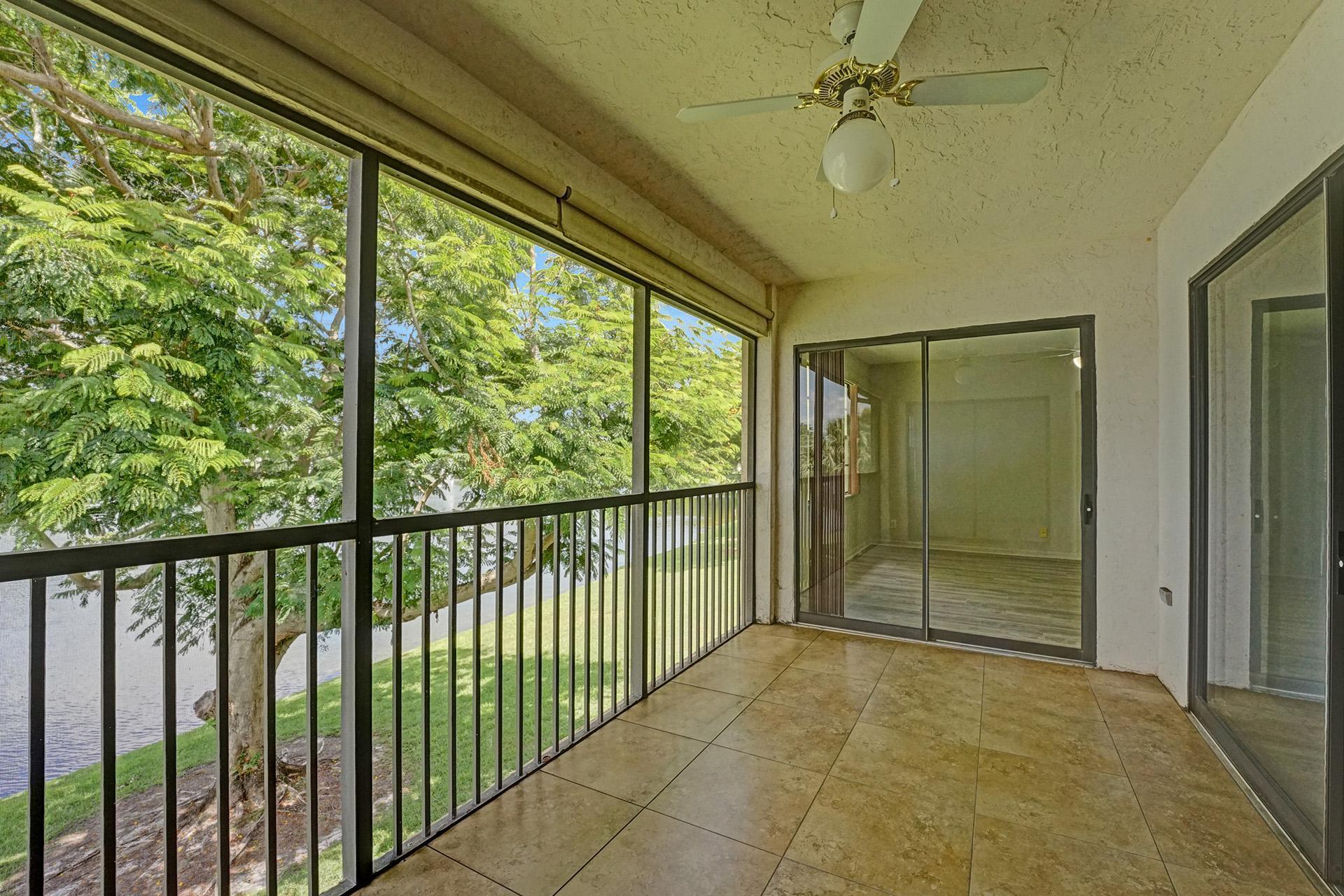 6761 Montego Bay Boulevard, Unit D Boca Raton, FL 33433 - Photo 38 of 38 Balcony