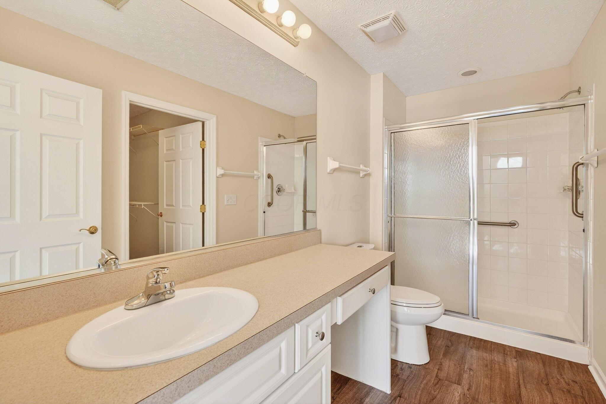 3731 Stoneway Point Powell, OH 43065 - Photo 29 of 47 New wall paint & new flooring, step in shower!