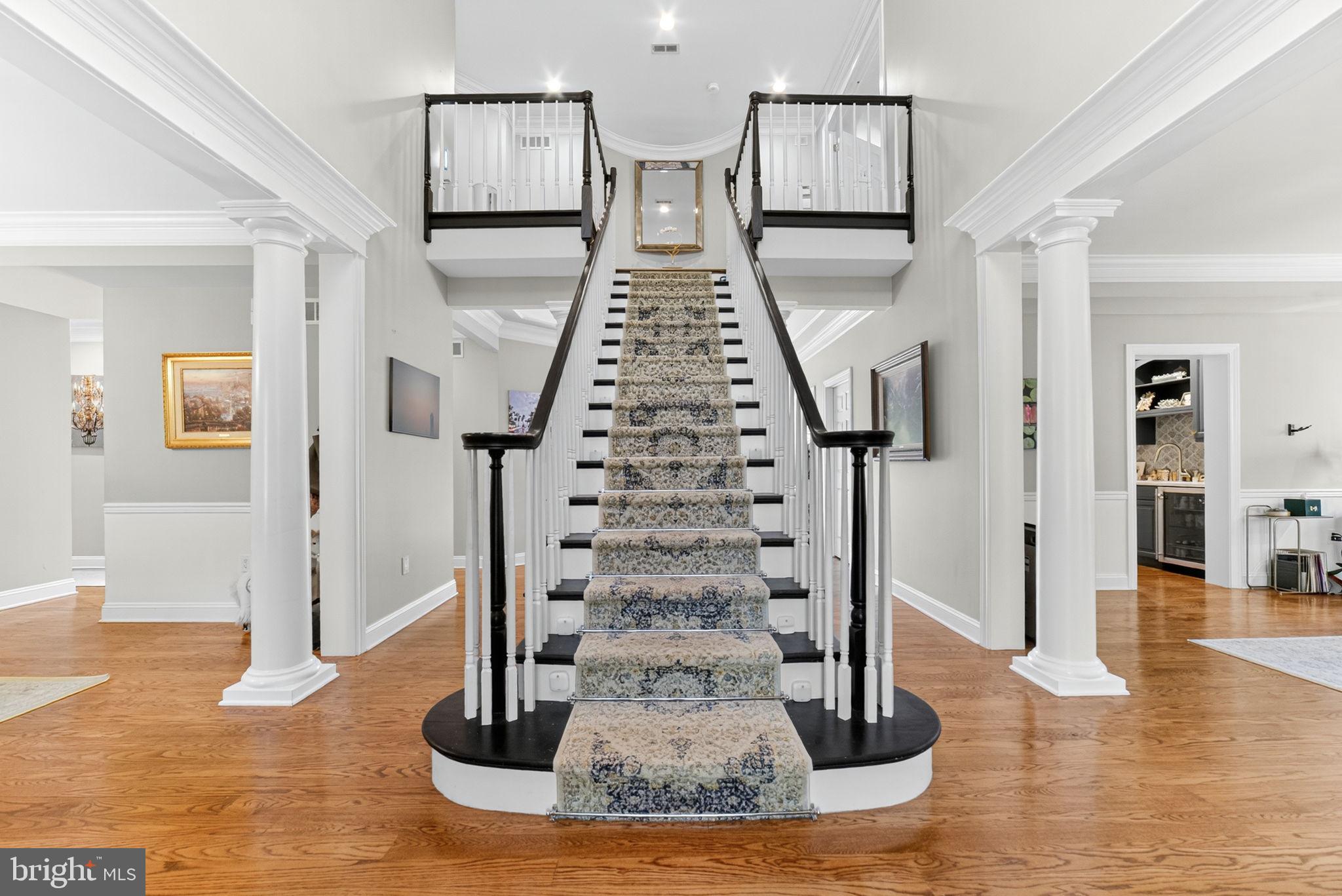 5765 Valley Stream Drive Doylestown, PA 18902 - Photo 4 of 60 Foyer & foyer staircase