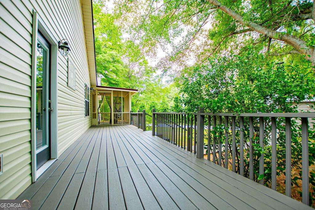 2 Pine Hill Drive Ranburne, AL 36273 - Photo 60 of 91 a view of balcony with wooden floor